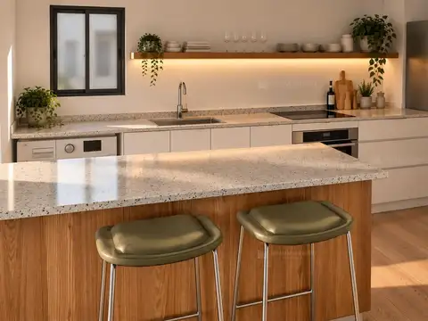 Departamento 3 ambientes con 2 baños