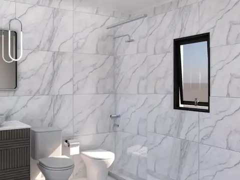 Departamento 3 ambientes con 1 baño