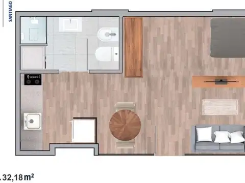 Departamento en Venta en Cordon , USD 107.500