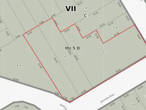 Lote en VENTA de 2148 m2 en Las Lomas de San Isidro