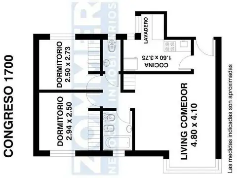 Departamento en Alquiler de 3 ambientes