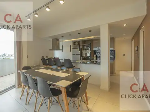 VENTA - 4 AMBIENTES C/BALCÓN TERRAZA C/ DECK - AMOBLADO - VILLA DEL PARQUE