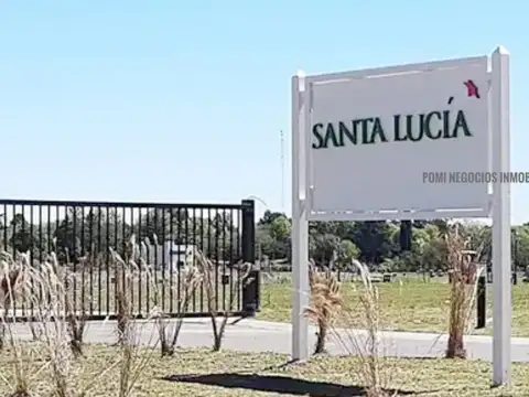 Pilar del Este Barrio Santa Lucía Lote 618 m² Amenities.