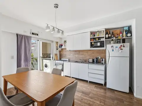 Departamento 2 ambientes en venta piso alto pura luz natural