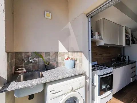 Departamento 2 ambientes con 1 baño