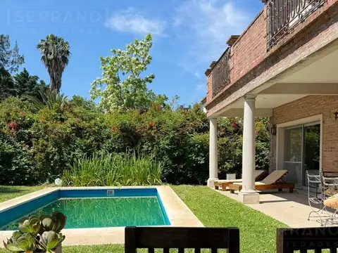 Casa en alquiler temporal 7 ambientes con pileta en santa maría de tigre