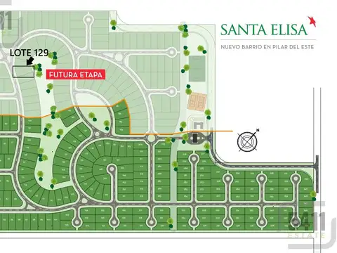 Terreno en Venta en Pilar Del Este - Santa Elisa, USD 30.000
