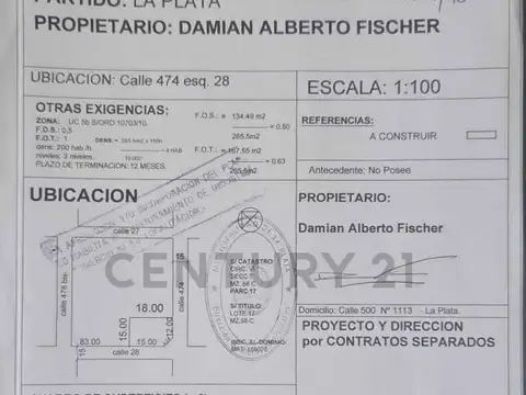 Oficina en Venta en City Bell calle 28 esquina 474