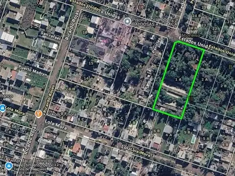 Terreno de 4.996 M² a 7 cuadras de la Au. Acceso Oeste