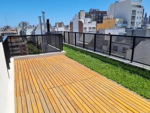 Departamento a estrenar con terrazas propias