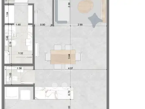 Departamento en Venta en Martinez Santa Fe / Fleming, USD 240.000