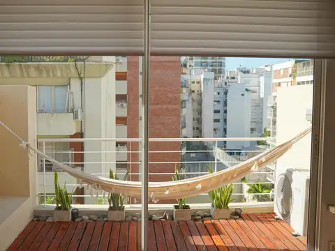 Departamento en Belgrano - Piso alto Amoblado  todo luz y sol!