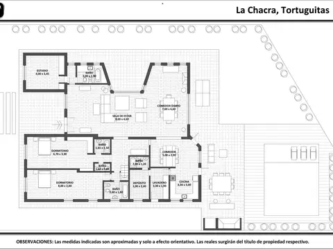 Casa 6 ambientes con 3 baños