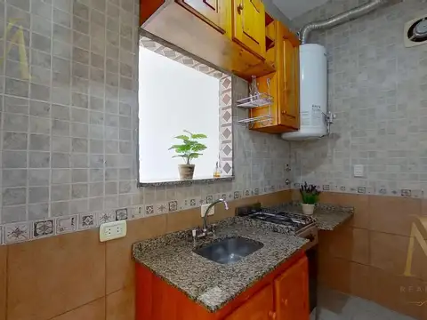 Departamento 2 ambientes con 1 baño