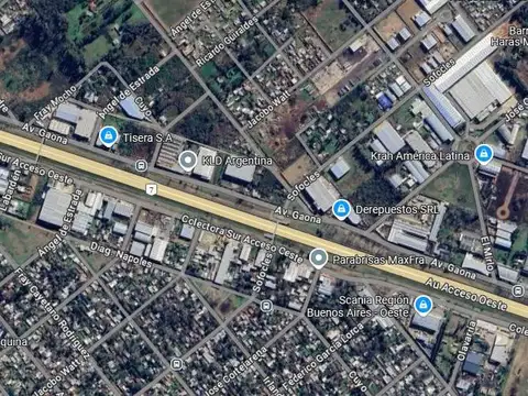 Colectora Au. Acceso Oeste - La Reja - Moreno