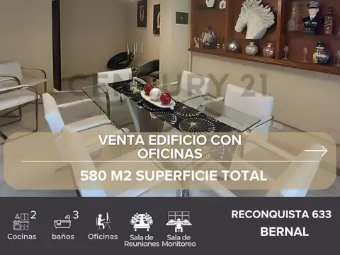 VENTA EDIFICIO OFICINAS BERNAL.