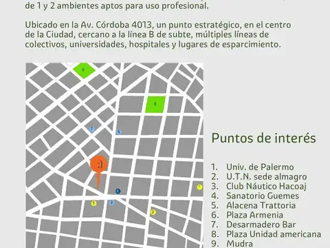 Avenida Córdoba 4000