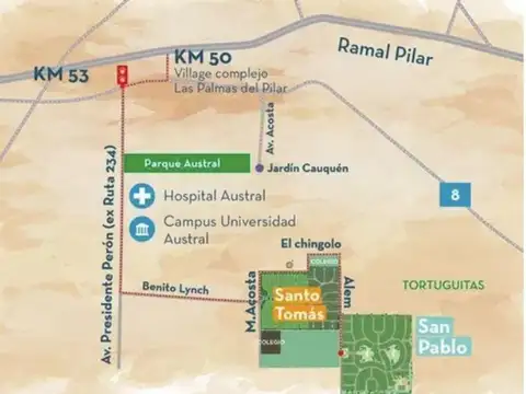 Lote en venta en Barrio San Pablo Derqui
