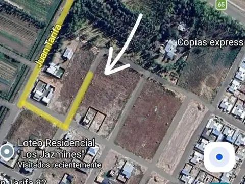 VENTA LOTE 350M2 - URBANIZACION LOS JAZMINES, ALLEN