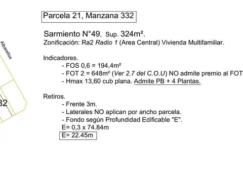 Sarmiento 49/57