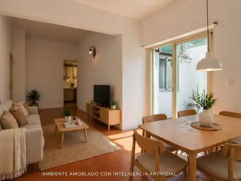 DEPARTAMENTO . INTERNO . PB CON PATIO LUMINOSO . APTO CREDITO