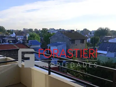 Departamento 2 ambientes con 2 baños