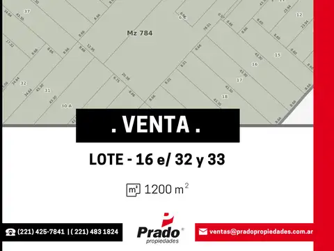 EXCELENTE TERRENO CON DOBLE ACCESO - FINANCIACIÓN - OPORTUNIDAD!!