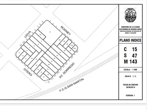 Terreno en Venta en Chacarita, USD 240.000
