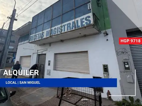 Local en Alquiler en San Miguel, Partido de San Miguel