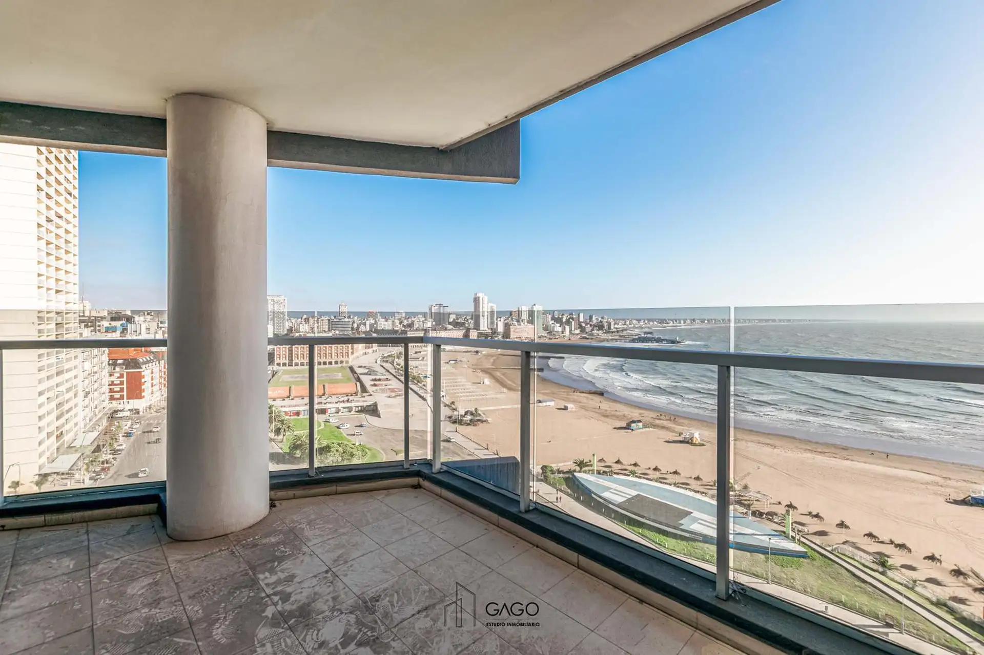 Departamento 4 ambientes con vista al mar, torreón del monje