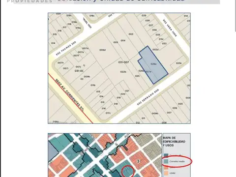 Terreno en Venta en Villa Crespo, USD 4.500.000