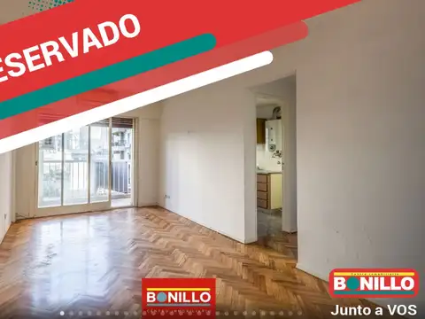 RESERVADO Departamento 3 ambientes venta Villa Urquiza