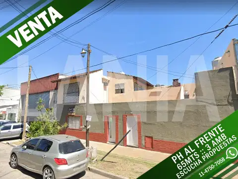 PH AL FRENTE :: 3 AMBIENTES :: PATIO :: EXCELENTE