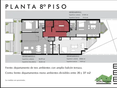 Departamento en Venta Apto profesional