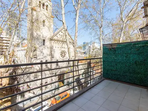 Departamento 2 ambientes con 2 baños