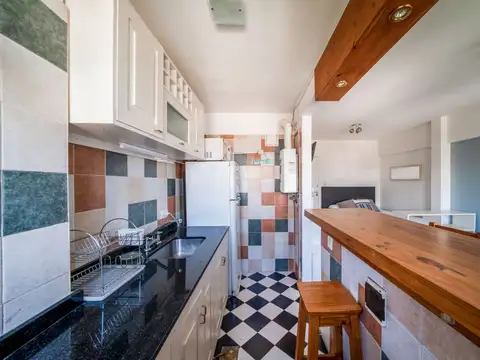 Monoambiente amoblado con vista abierta en alquiler temporario en Palermo