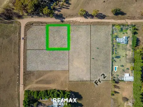 Lote de 1800 m2 a minutos del centro