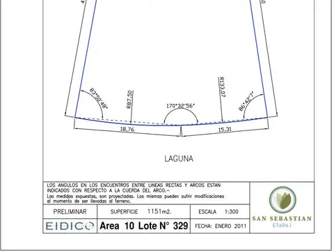 Terreno en Venta en San Sebastian, USD 100.000