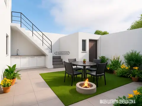 Depto Tipo Casa en Venta de 3 ambientes