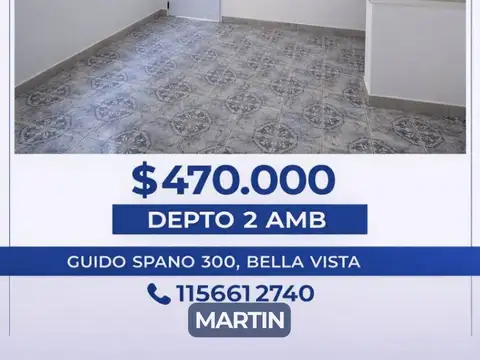 Departamento en alquiler en Bella Vista