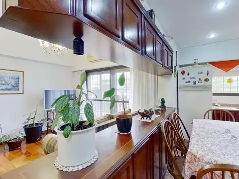 Departamento 3 ambientes con 1 baño