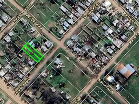 Terreno en Venta 16  mts Frente