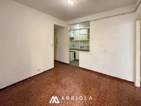 Departamento 2 ambientes con 1 baño