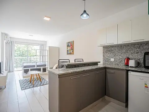 Departamento Monoambiente con 1 baño