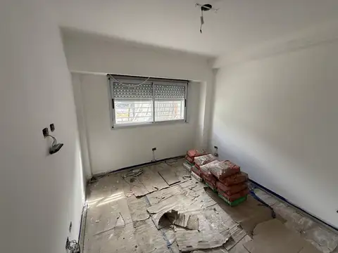 Departamento dos ambientes con patio y parrilla en Villa Dominico