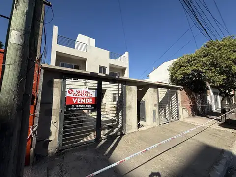 Departamento dos ambientes con patio y parrilla en Villa Dominico