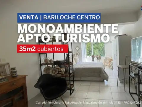 Monoambiente APTO TURISMO - Barrio Belgrano