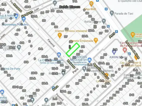 Terreno en Venta 10  mts Frente