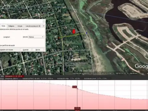 Terreno en Venta 27  mts Frente