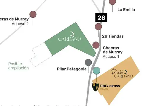Terreno en venta en Cardano Pilar